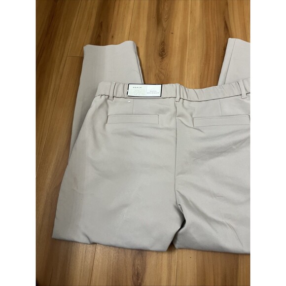 DANA BUCHMAN Women's Business Attire Ankle Length Pants Beige Tan Size 10 - Picture 4 of 10